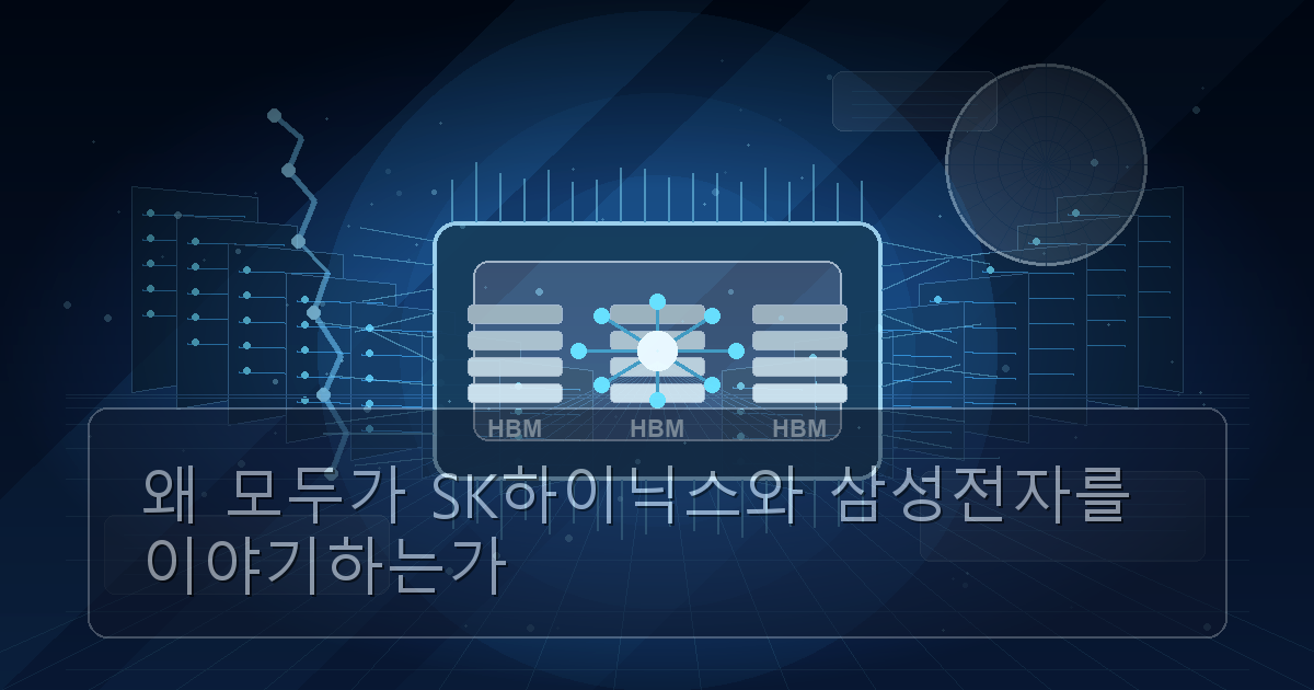 왜 모두가 SK하이닉스와 삼성전자를 이야기하는가