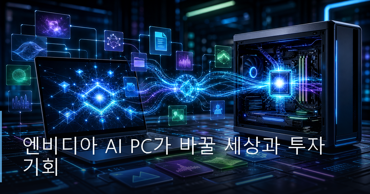 엔비디아 AI PC가 바꿀 세상과 투자 기회